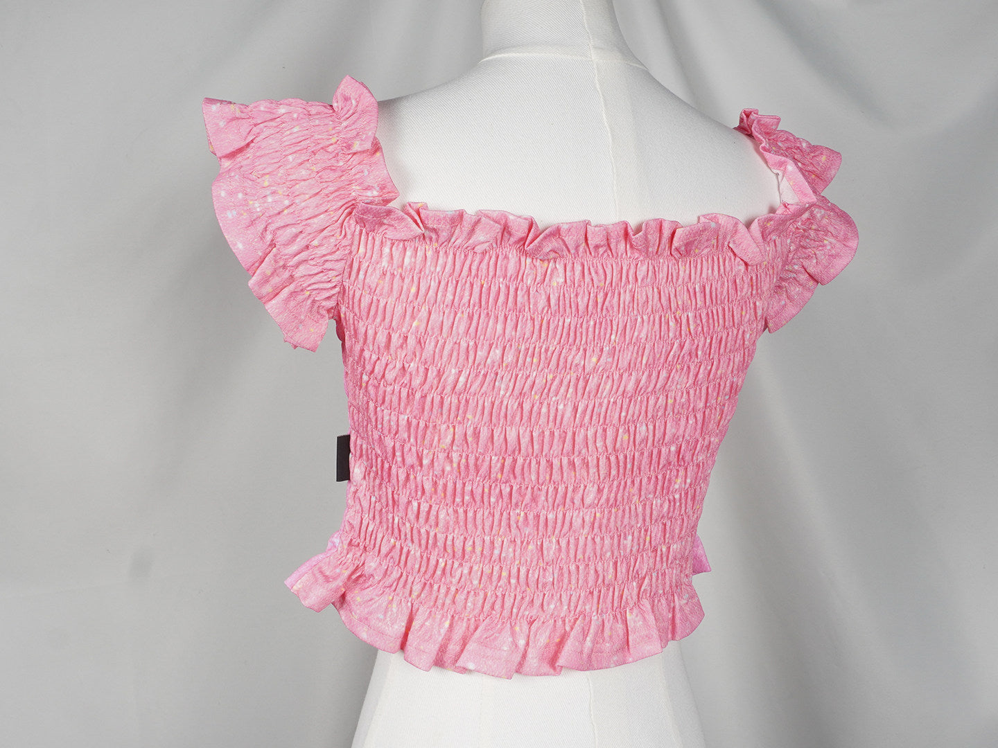 Allbubble - Cat Print Off Shoulder Crop Top vest Allbubble