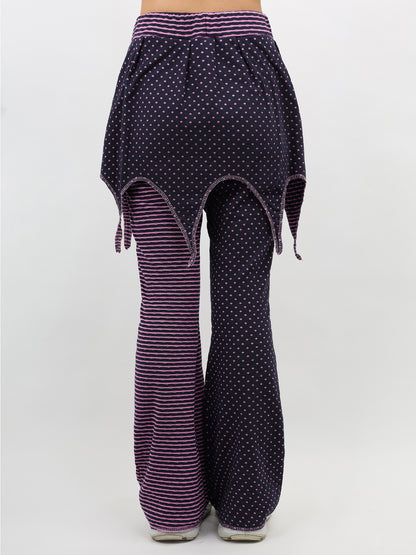 NIHON KIDS - Y2K Elf Mushroom Patchwork Pants pants NIHON KIDS