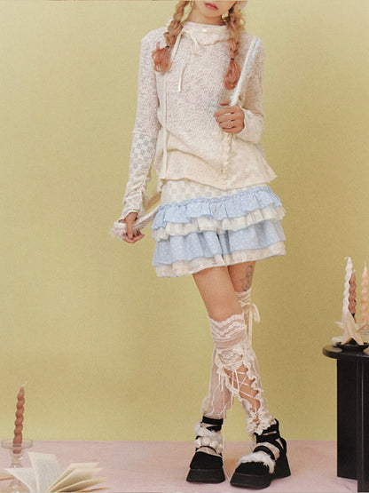 Disorder - Kawaii High Waist Ruffle Layered Skirt skirt Disorder