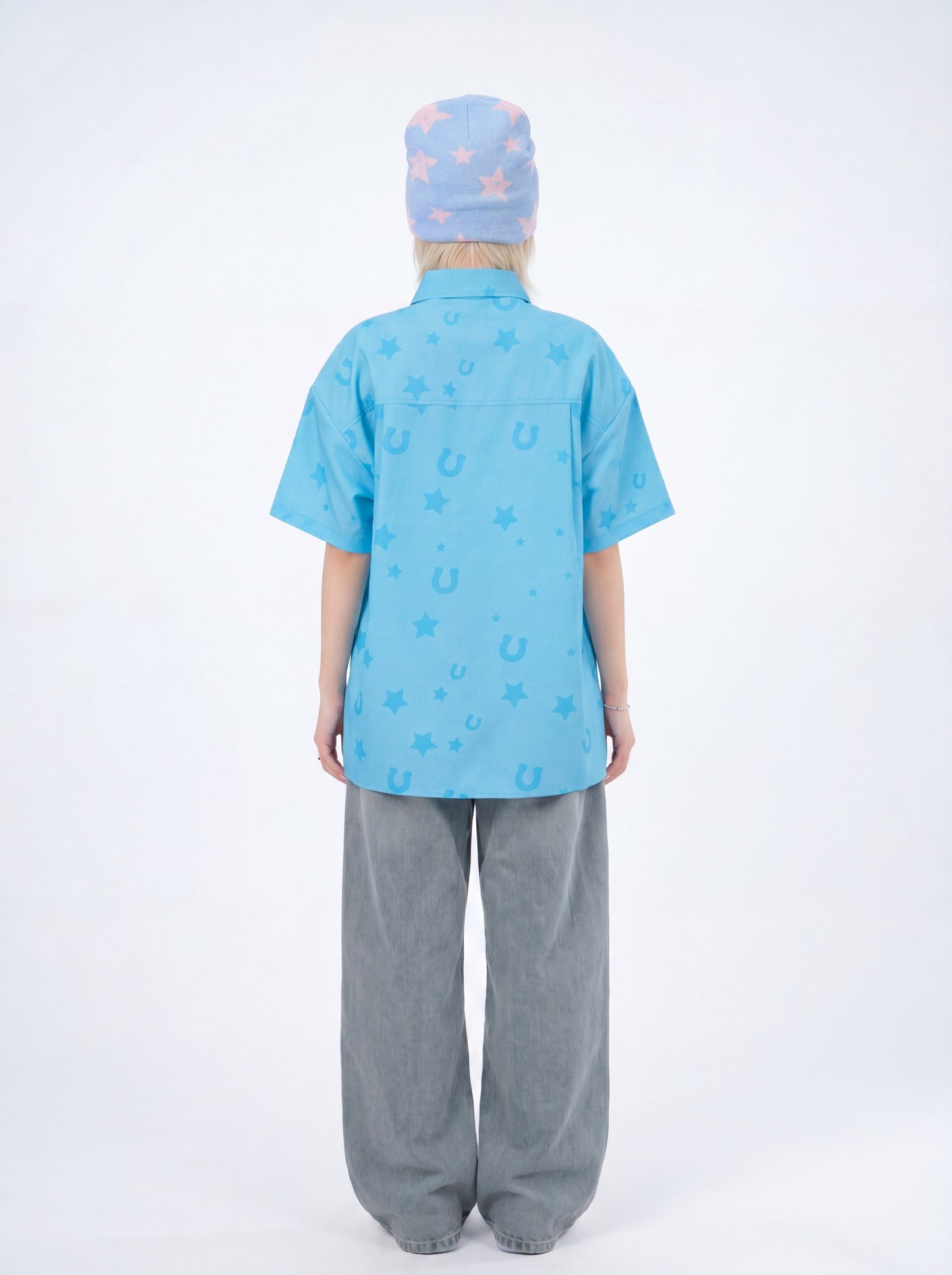 MeowMeow Bug - Blue Anime Graphic Shirt shirt MeowMeow Bug