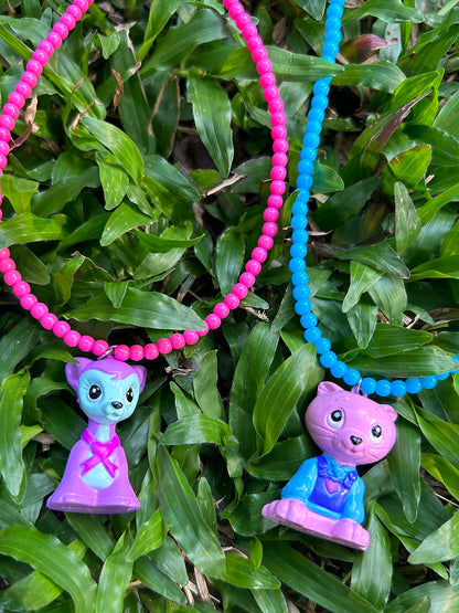 Nihonkids - Retro Cat Pendant Necklace necklace NIHON KIDS