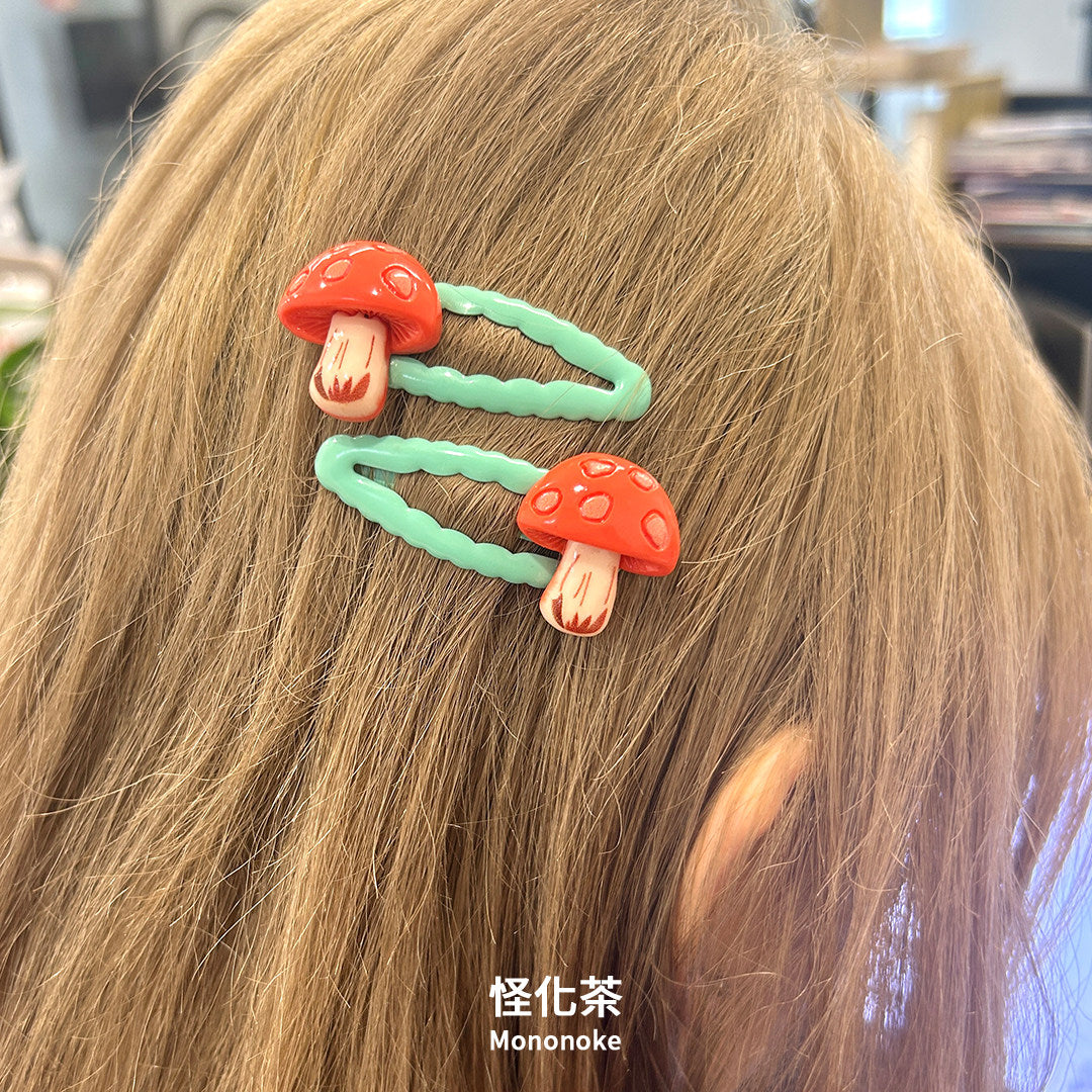 Mononoke - Mushroom Fairy Bow Hair Clip Mononoke