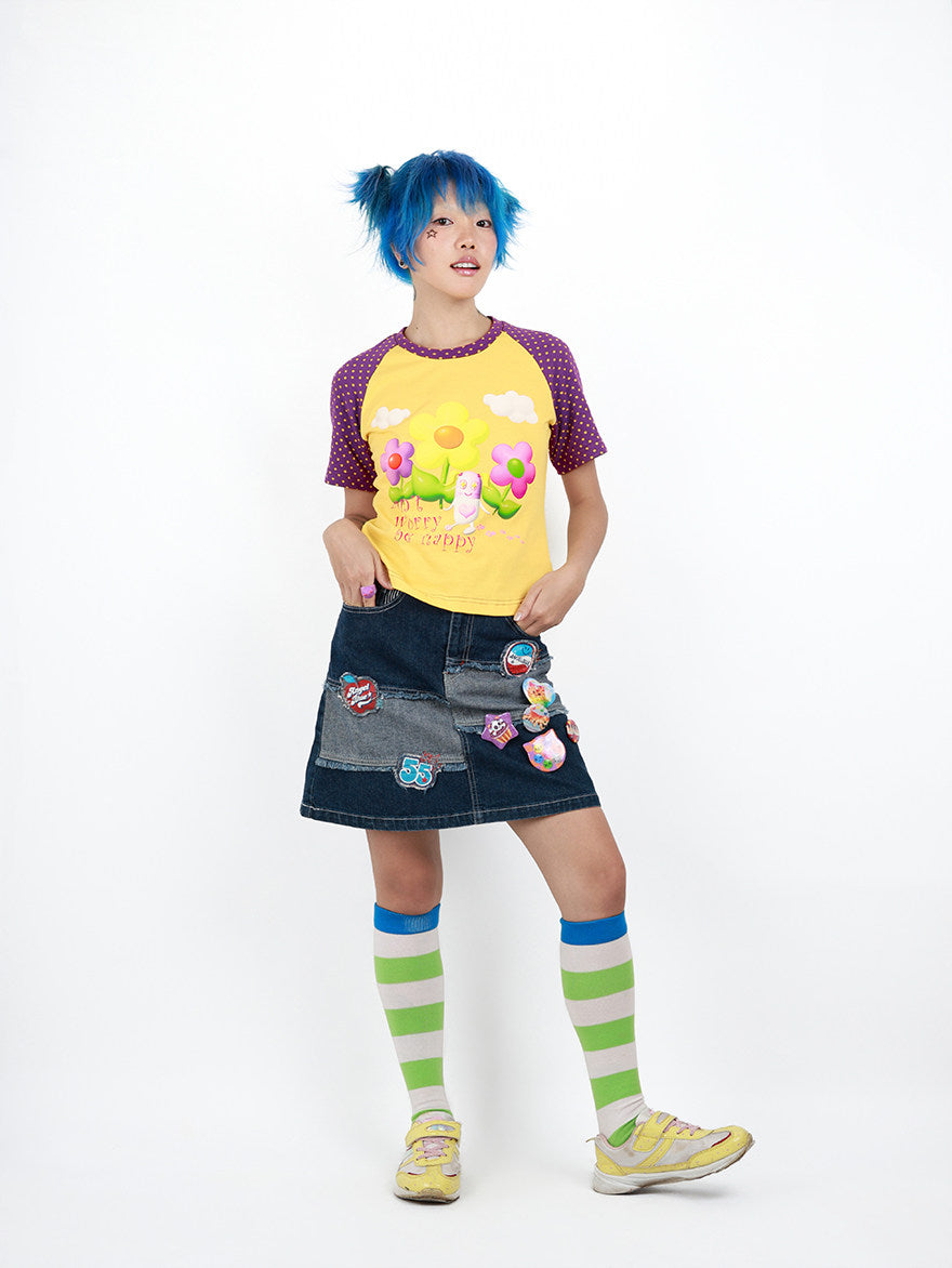 Nihonkids - Love Pill Raglan Tee tshirt NIHON KIDS