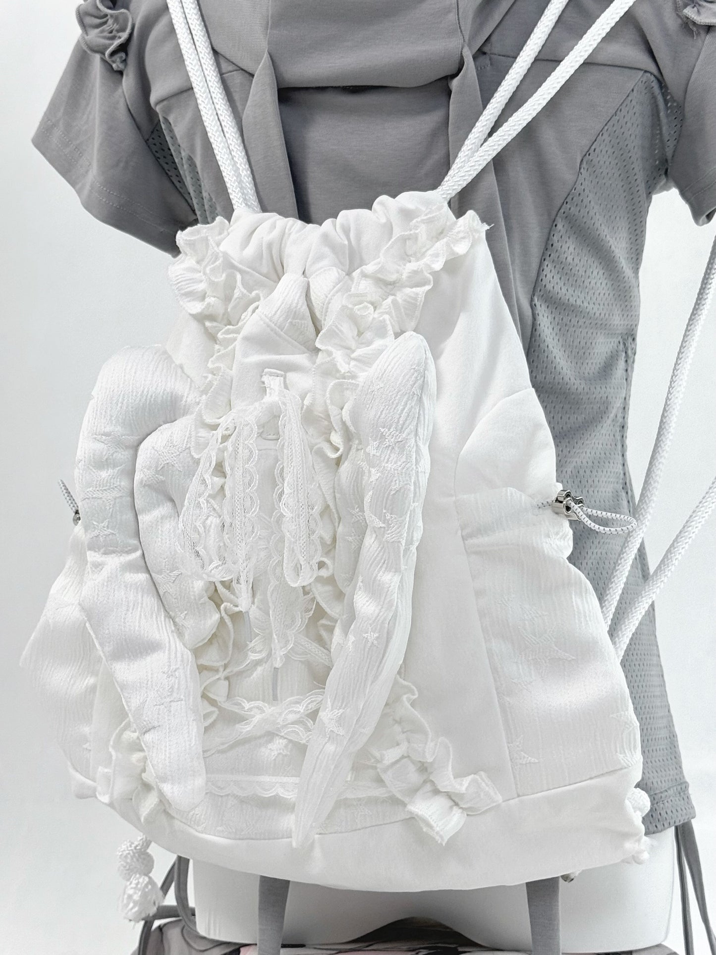 PICKY BONE - Wing Drawstring Backpack Bag bag picky bone