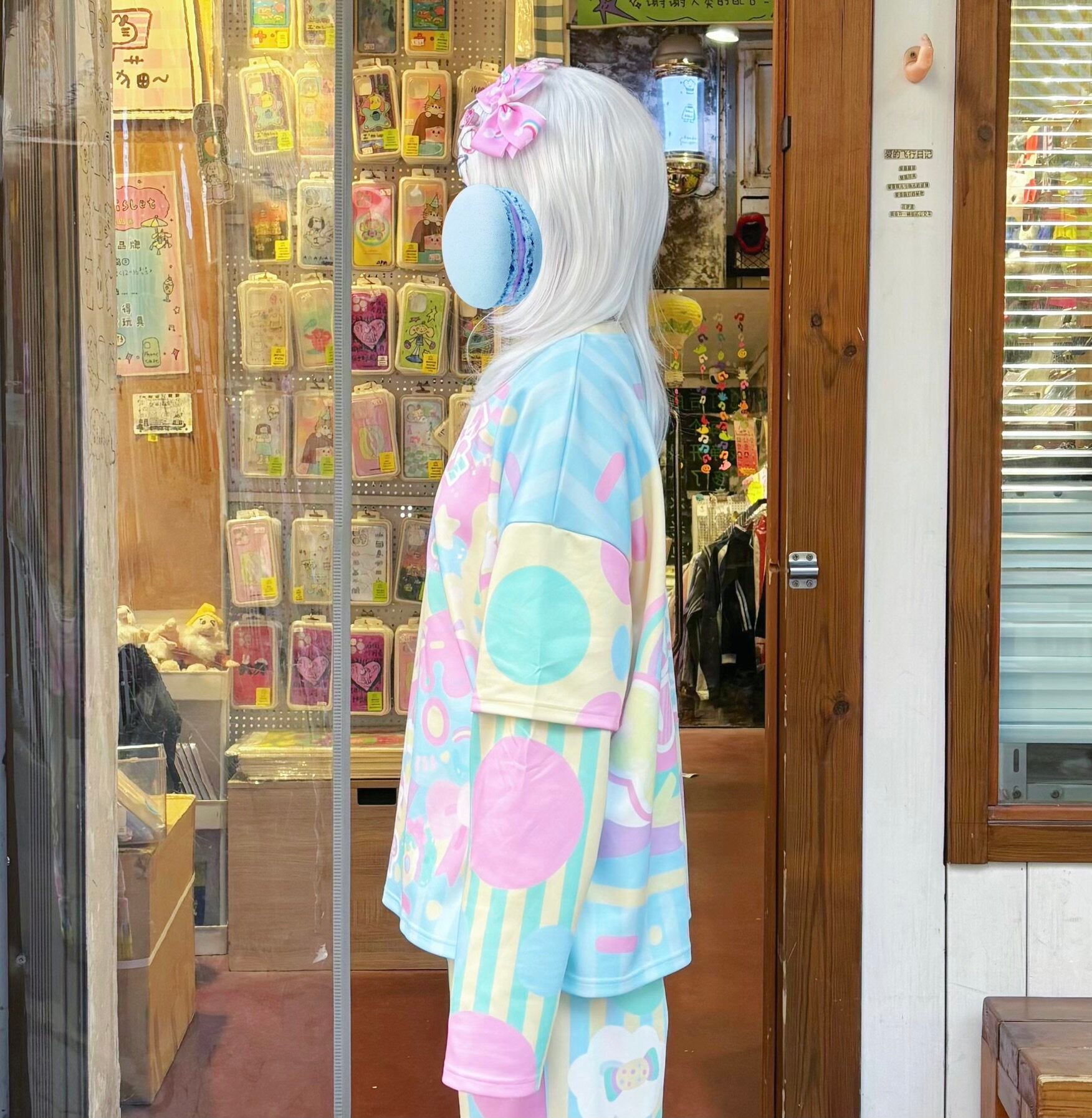 Rainbow Universe RUX - Pastel Decora Kei Two Piece Set set Rainbow Universe RUX