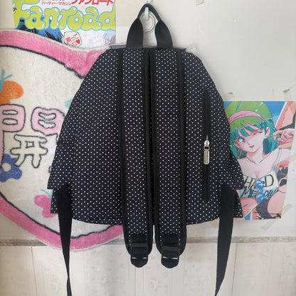 Hottie - Polka Dot Colorblock Drawstring Backpack bag Hottie