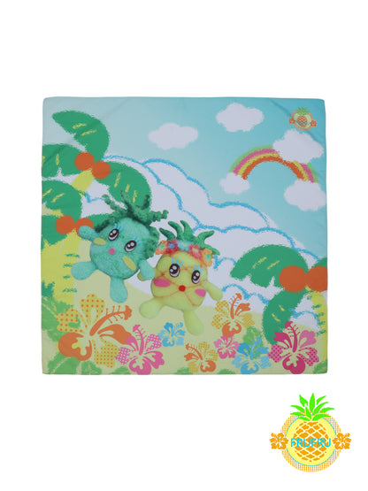 Frufru Kawaii Cartoon Head Scarf | Harajuku Girlcore Hair Accessory Kerchief Land Decora