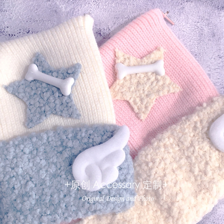 Floating Dream - Kawaii Y2K Angel Wing Cat Ear Beanie hat Floating Dream