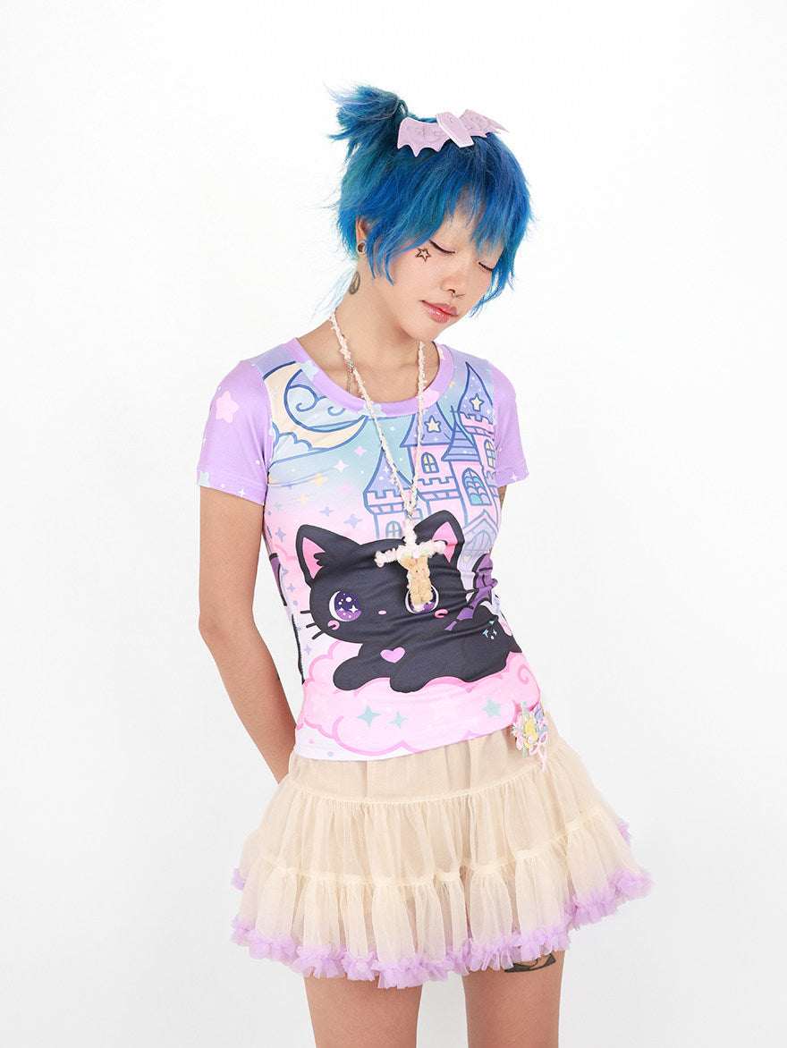 Nihonkids - Pastel Gothic Bubble Skort petticoat NIHON KIDS