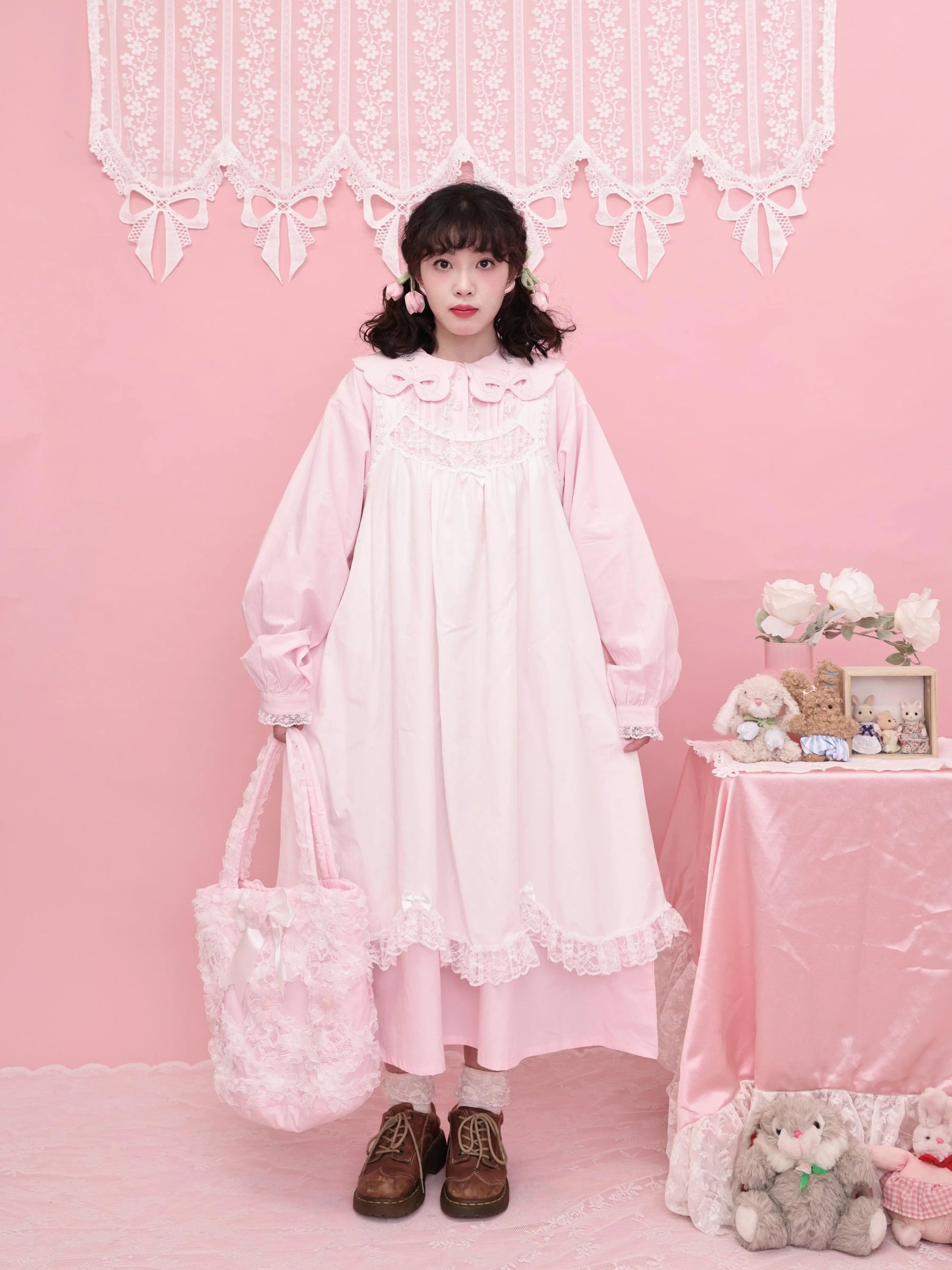 SemenCoicis - Kawaii Lace Layered Dress dress SemenCoicis