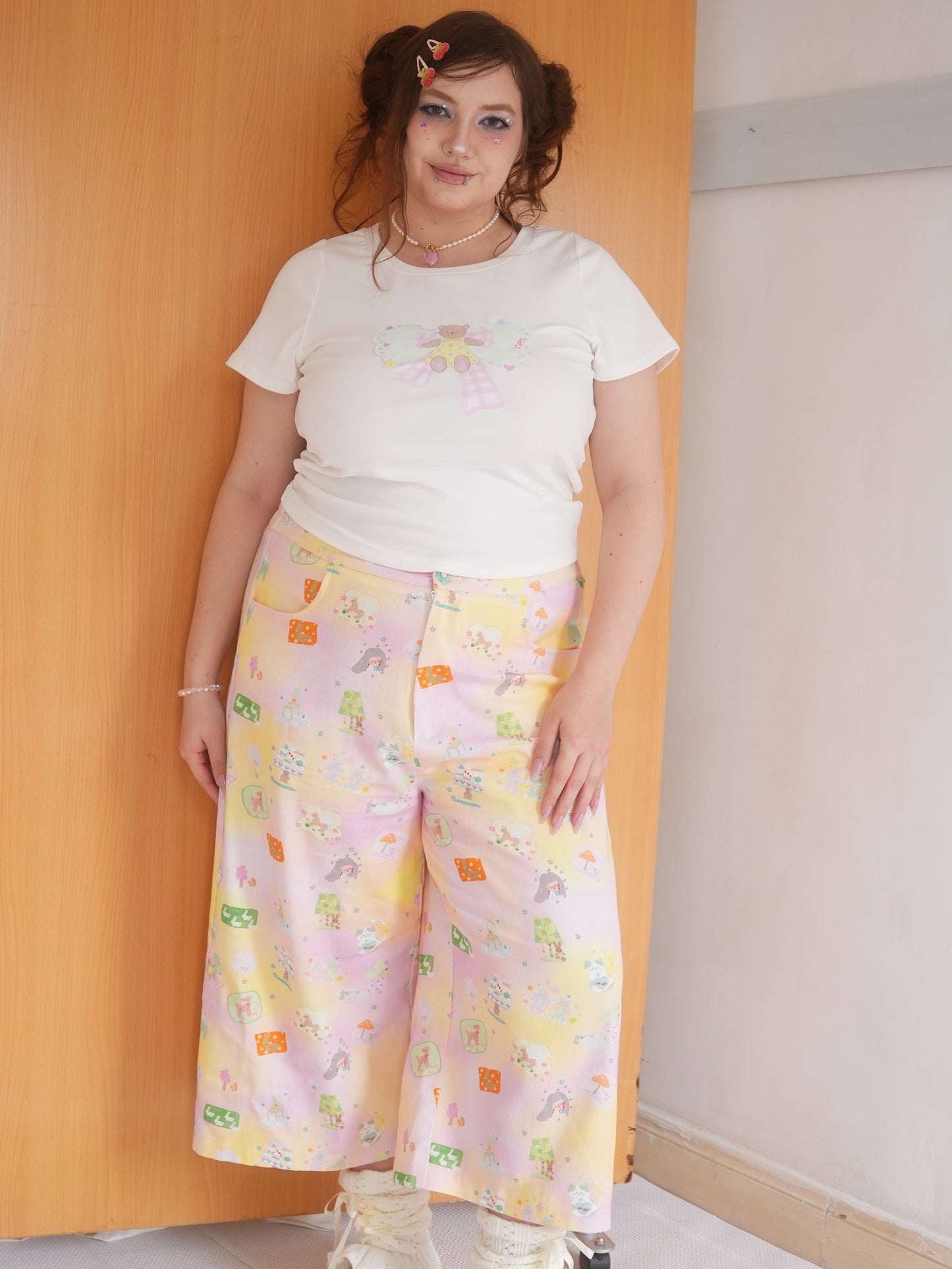 HotNipplesClub - Loose Wide Leg Cargo Pants pants Hot Nipples Club