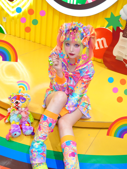 Dream Bubble - Decora Rainbow Sailor Sweat Set set Dream Bubble