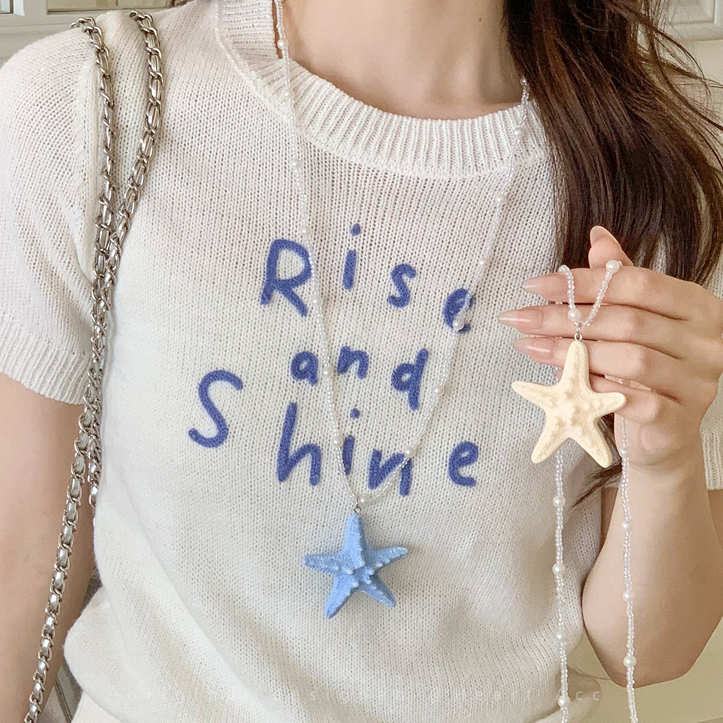 Flipped - Dopamine Beaded Starfish Necklace necklace Flipped