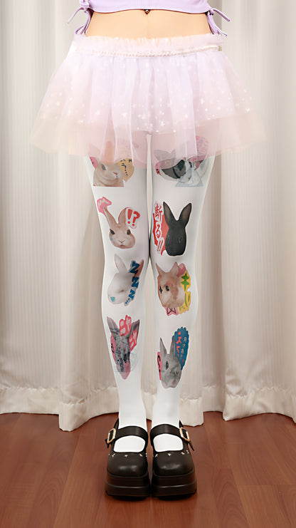 NIHON KIDS - Kidcore Tights Animal Cartoon Fun Socks tights NIHON KIDS