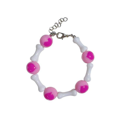 Strangelab - Decora Y2K Bone Heart Bracelet bracelet strangelab