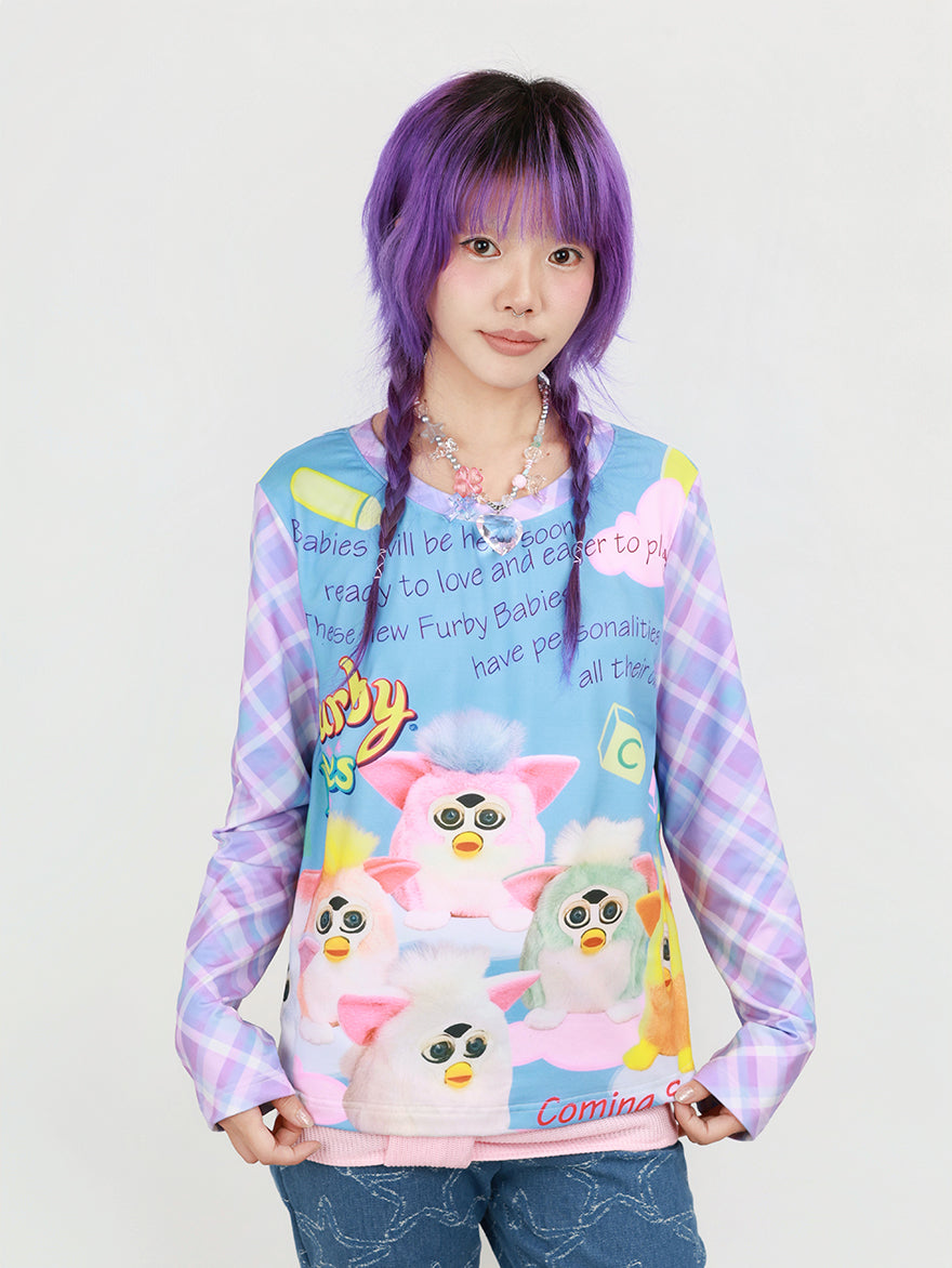 NIHON KIDS - 90s Retro Toy Phoebe Long Sleeve Tee sweatshirt NIHON KIDS