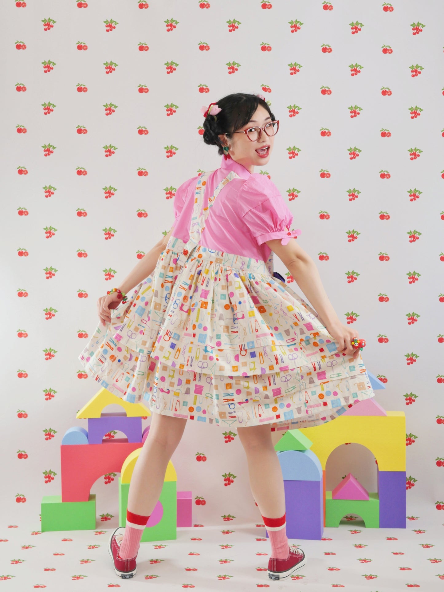 GOODBABY - Pastel Layered Puff Dress dress goodbaby