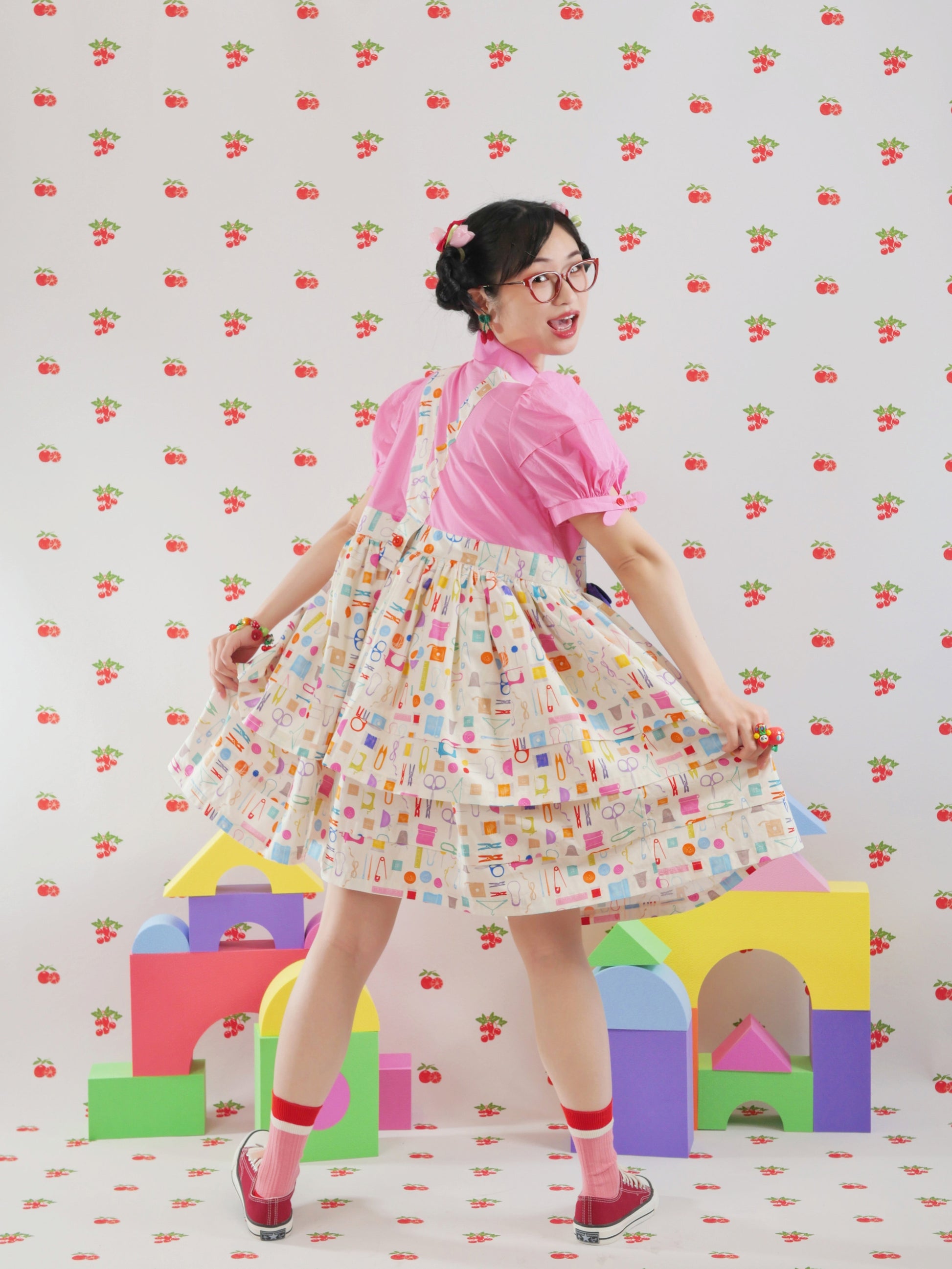 GOODBABY - Pastel Layered Puff Dress dress goodbaby
