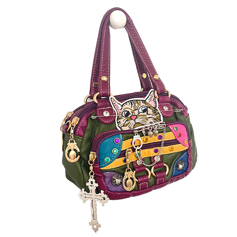 Hottie - Vintage Y2K Cat Crossbody Bag bag Hottie