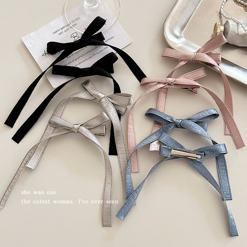 Bow Ribbon Hair Clip hair clip none