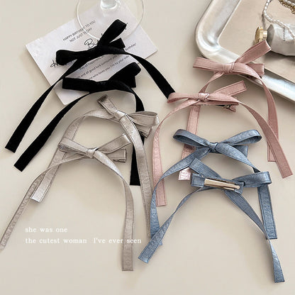 Bow Ribbon Hair Clip hair clip none