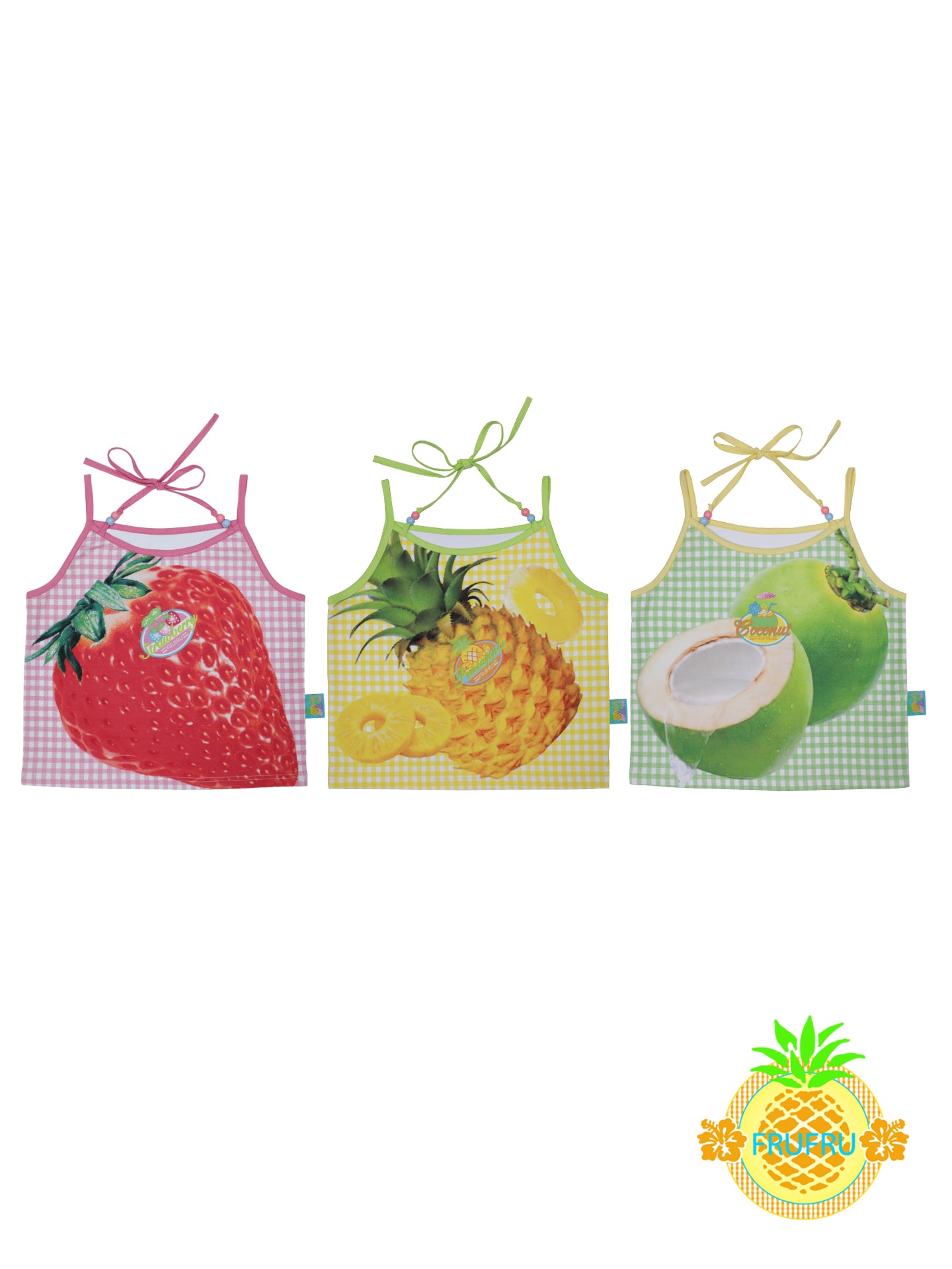 Frufru Fruity Girl Camisole Top | Japanese Kawaii Cotton Tank camisole frufru