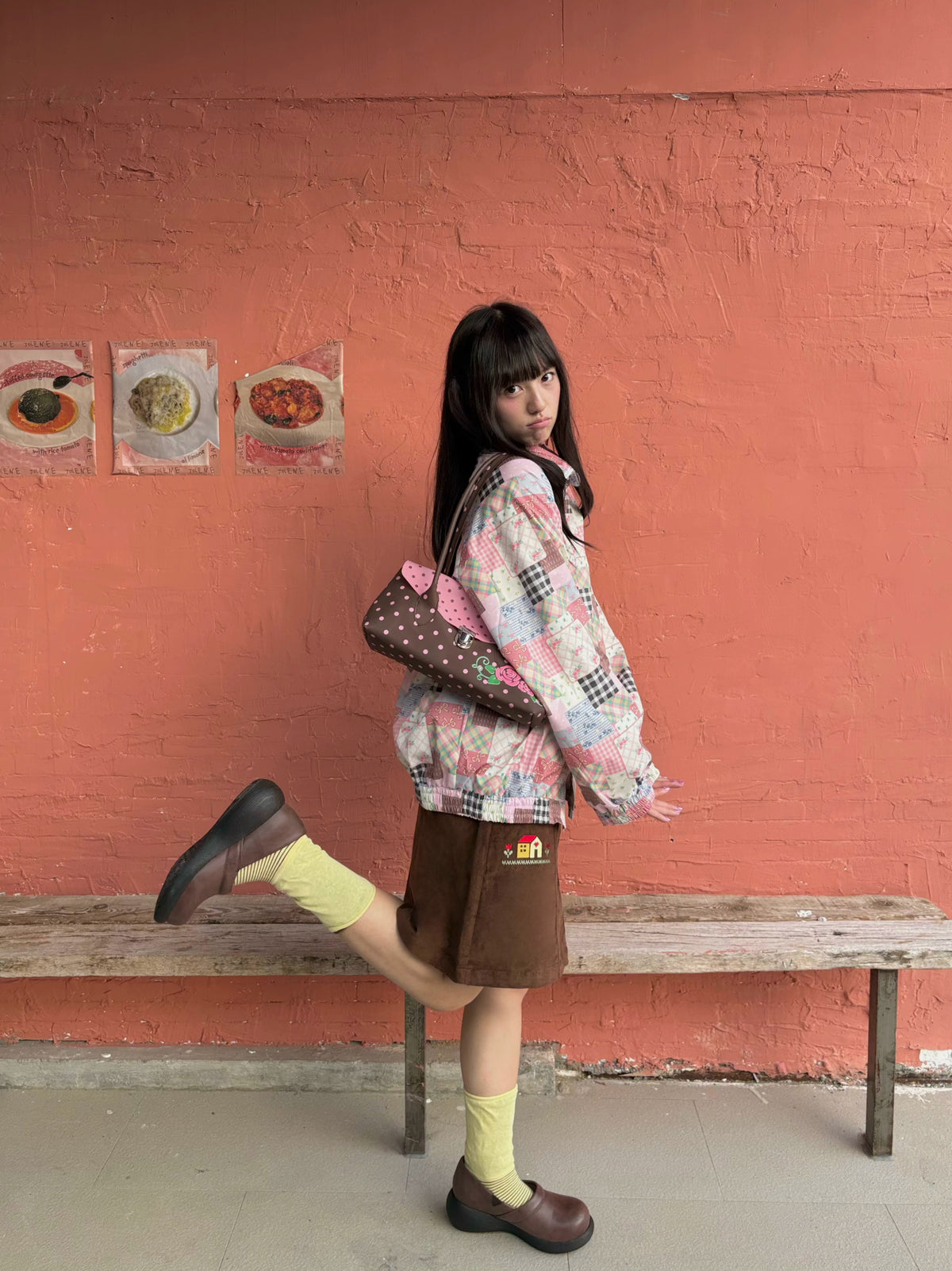 KaiXin hostel - Original Patchwork Print Jacket jacket KaiXin hostel