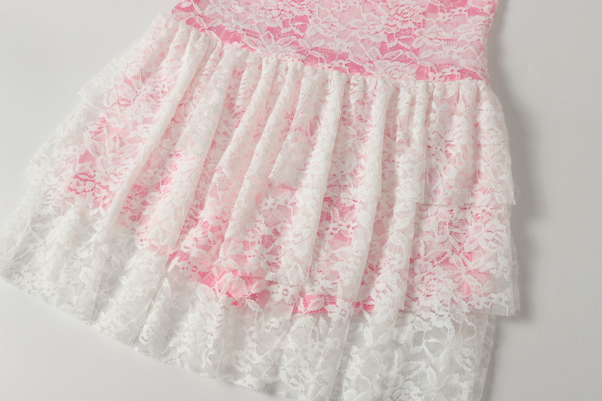 BlackBerry – Girly Pink Lace Tube Dress dress BlackBerry