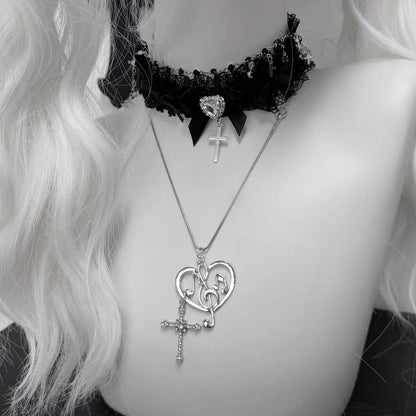 Kiwi Store - Y2K Angel Note Necklace accessory kiwi store