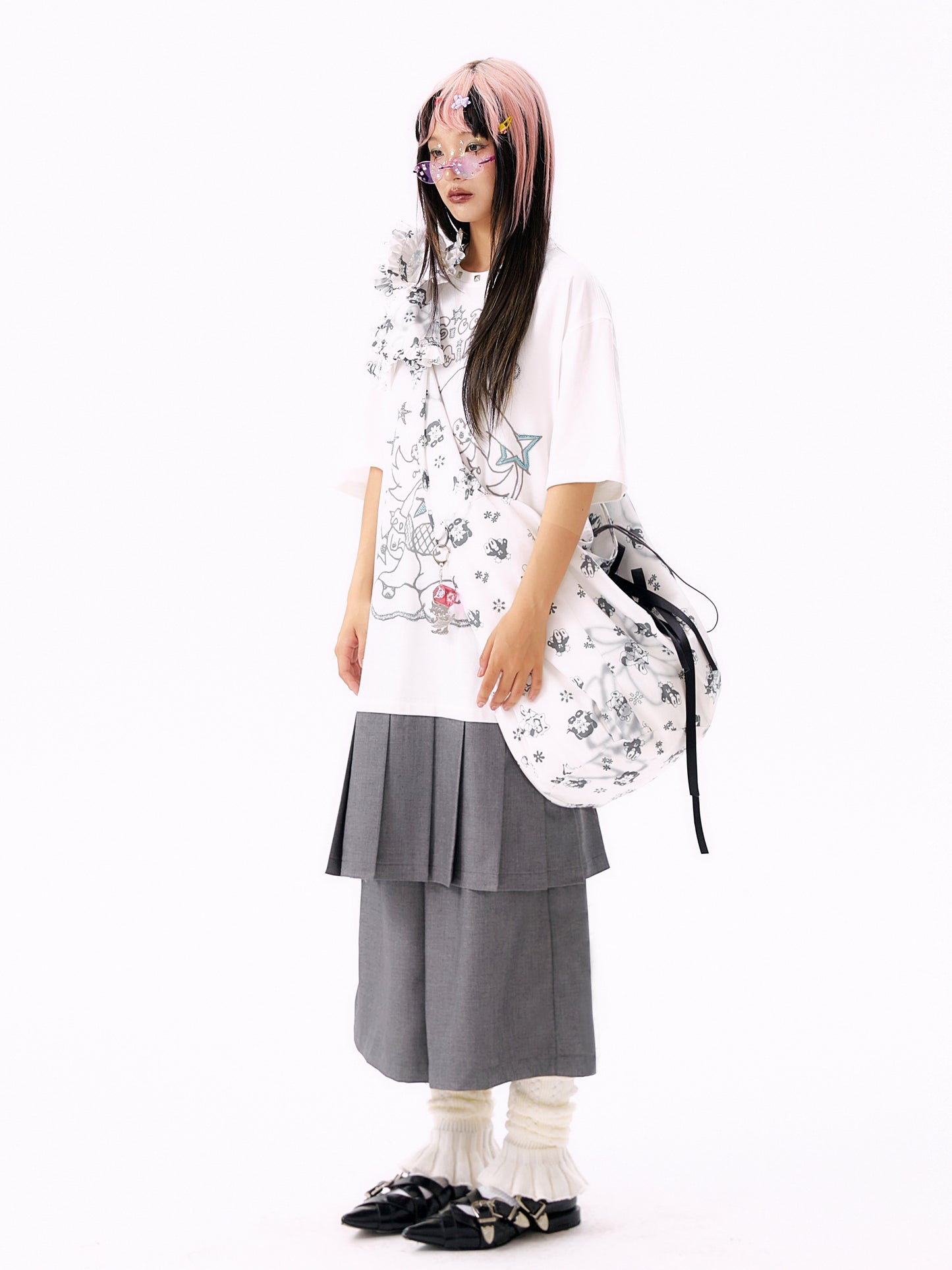 sillysis - Floral Knot Crossbody Bag bag sillysis