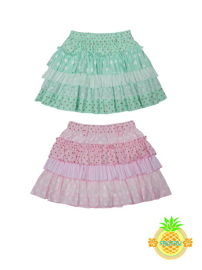 Frufru - Polka Dot Cake Skirt | Cute Girlcore Ruffle Aesthetic Skirt skirt frufru