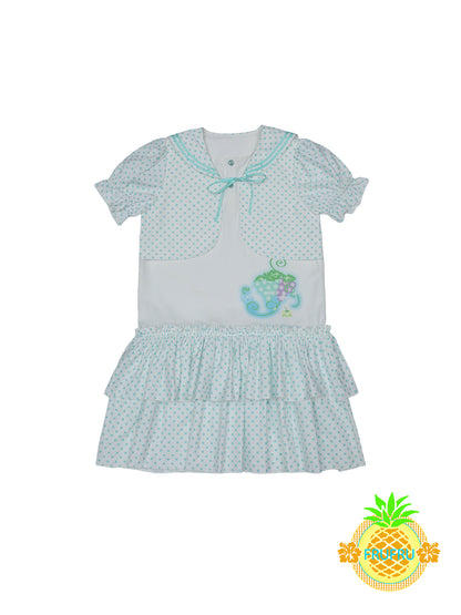 FruFru - Kawaii Polka Dot Sailor Dress dress frufru
