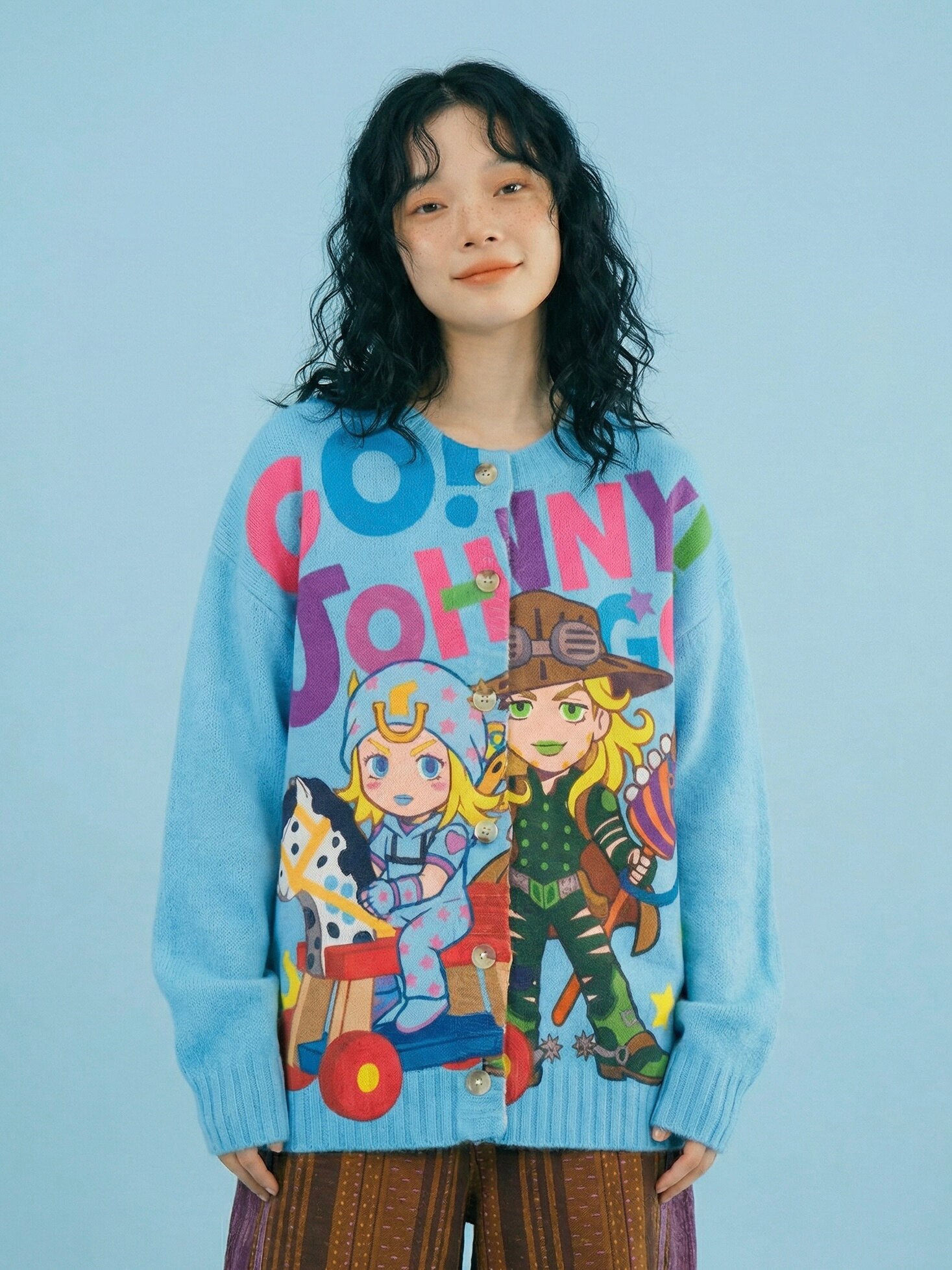MeowMeow - Anime Graphic Knit Sweater cardigan MeowMeow Bug