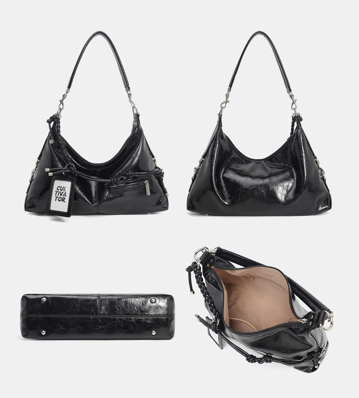 Cultivator - Vintage Hobo Shoulder Bag bag Cultivator
