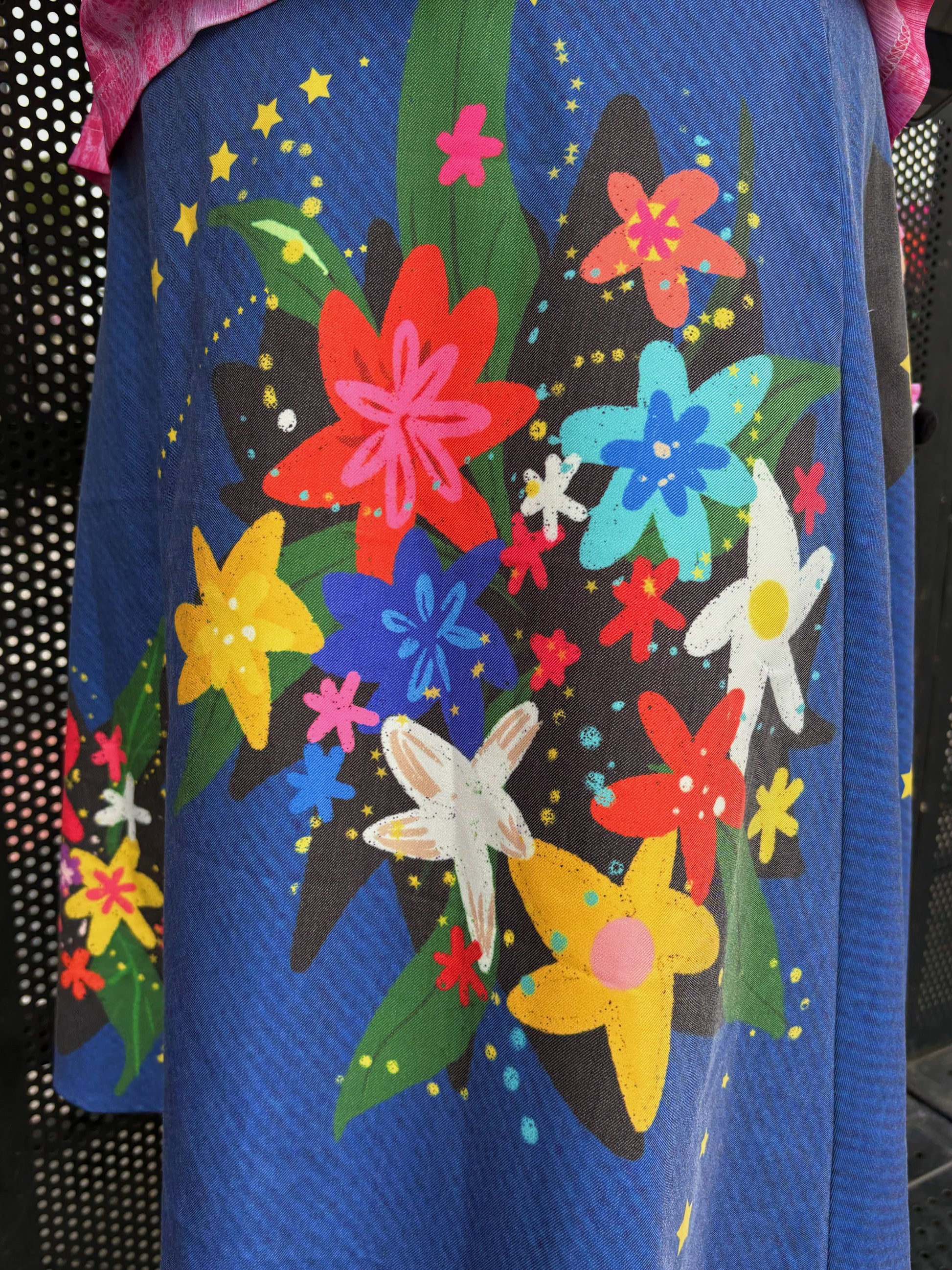Monsssstar - Bloom Print Y2K Wide Leg Pants pants Monsssstar
