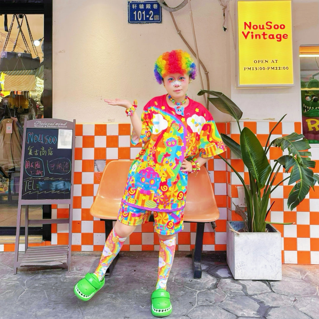 Rainbow Universe RUX - Decora Kei Rainbow Set set Rainbow Universe RUX
