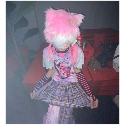 NIHONKIDS - Decora Rainbow Beast Ear Hat hat NIHON KIDS