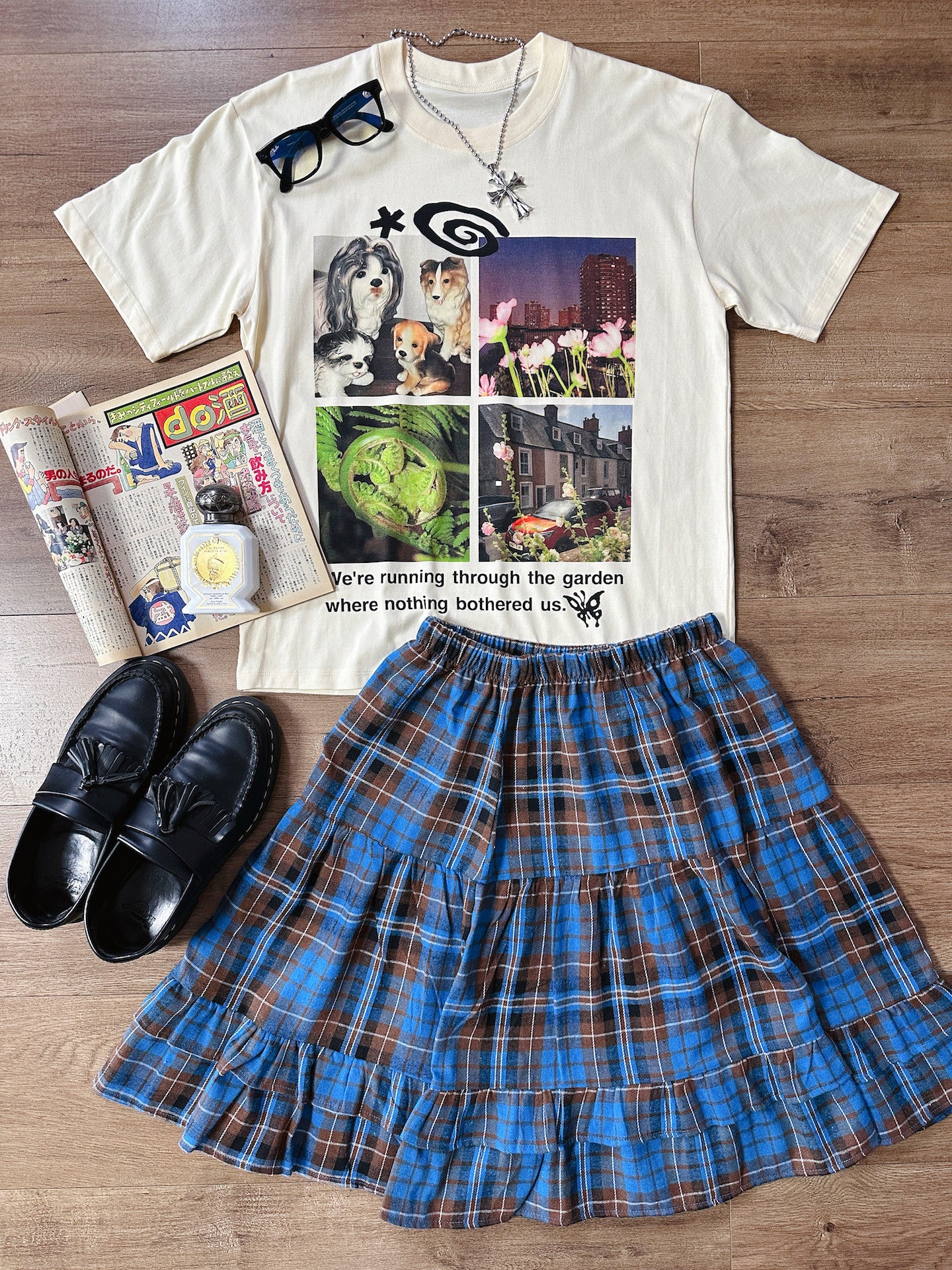 bunnybunnygun - Vintage Graphic T-Shirt tshirt bunnybunnygun