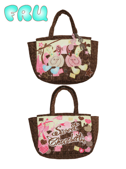 frufru - Chocolate Puffy Shoulder Bag bag frufru