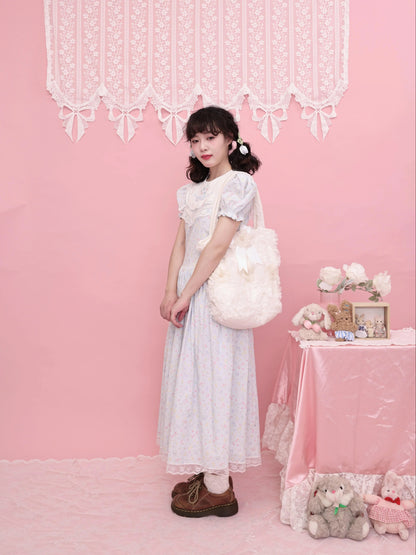 SemenCoicis - Kawaii Floral Sailor Dress dress SemenCoicis