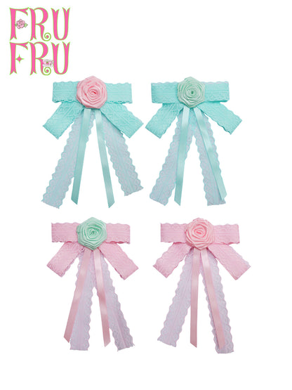 frufru - Vintage Bow Hair Clip Brooch hair clip frufru