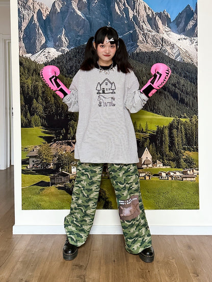 BunnyBunnyGun - Cityboy Oversize Long Sleeve T Shirt shirt bunnybunnygun