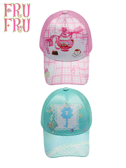 Frufru - Mint Pink Adjustable Baseball Cap hat frufru