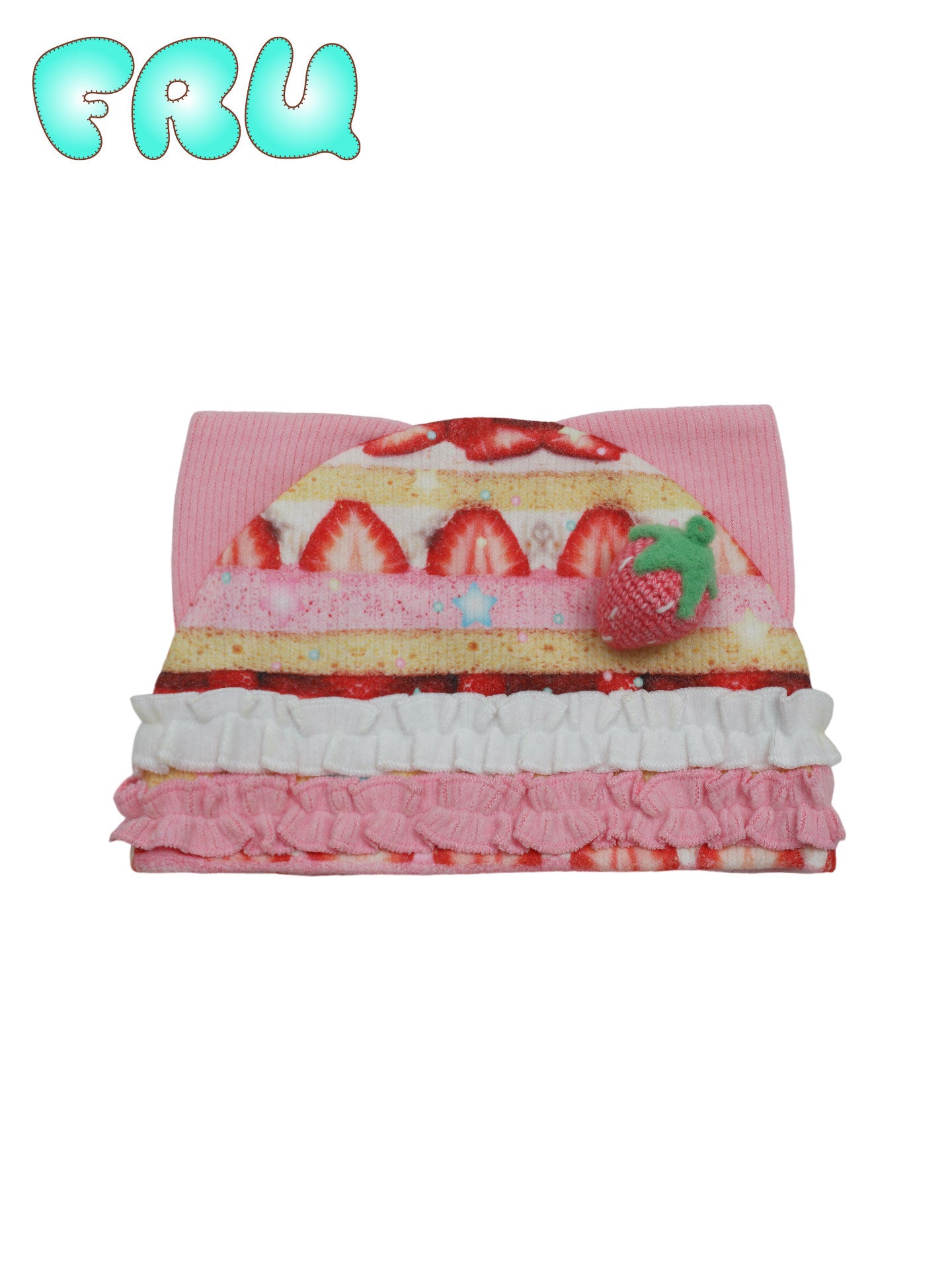 frufru - Kawaii Strawberry Cake Cat Hat hat frufru