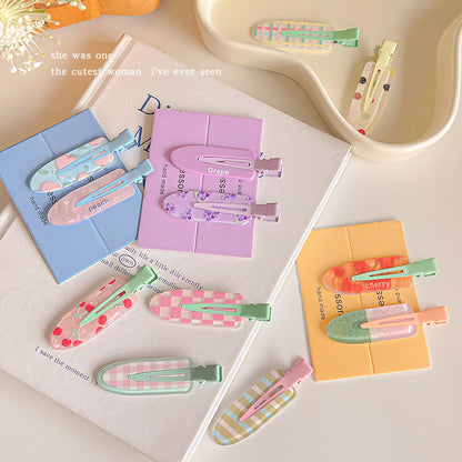 Cute Juice Acrylic Hair Clips hair clip none