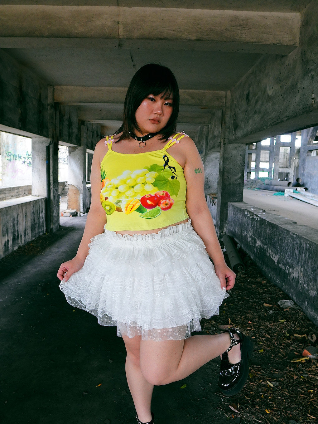 HotNipplesClub - Lemon Tropical Tank Top camisole Hot Nipples Club