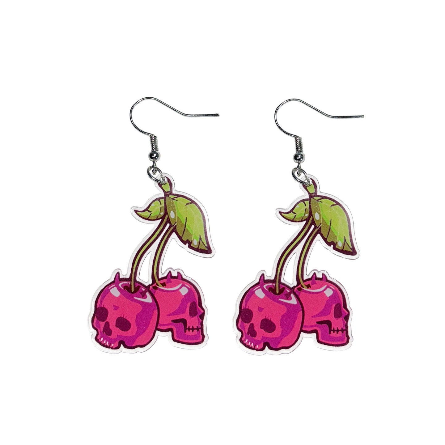 Strangelab - Y2K Earrings Punk Devil Cherry Earrings earrings strangelab