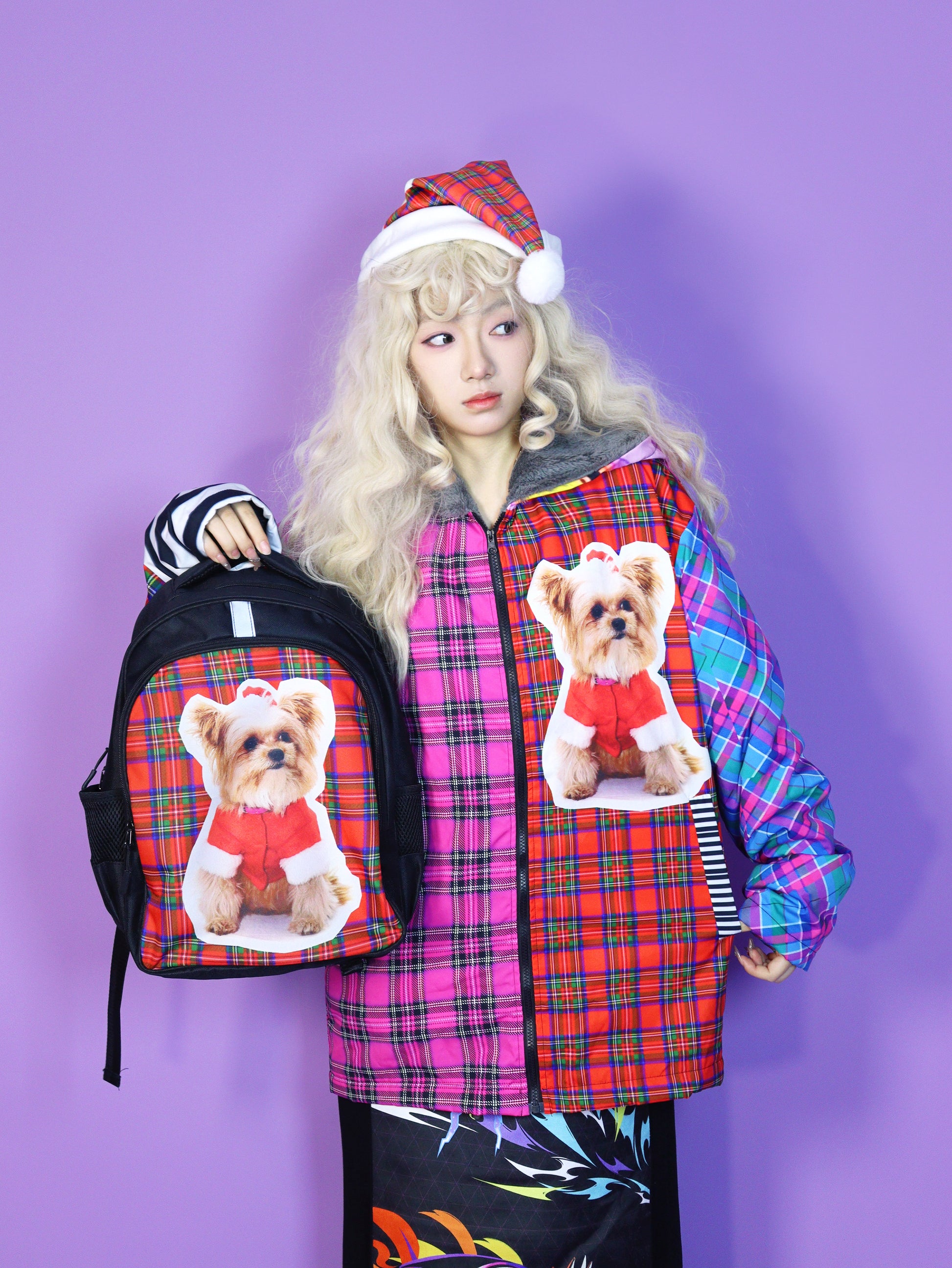 LEERROO - Y2K Printed Hoodie Padded Jacket hoodie Leerroo