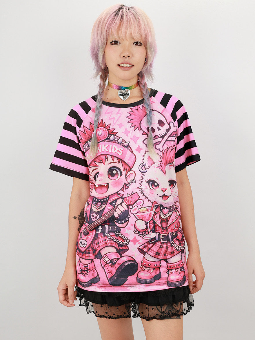 NIHONKIDS - Emo Rock Oversized Tee tee NIHON KIDS