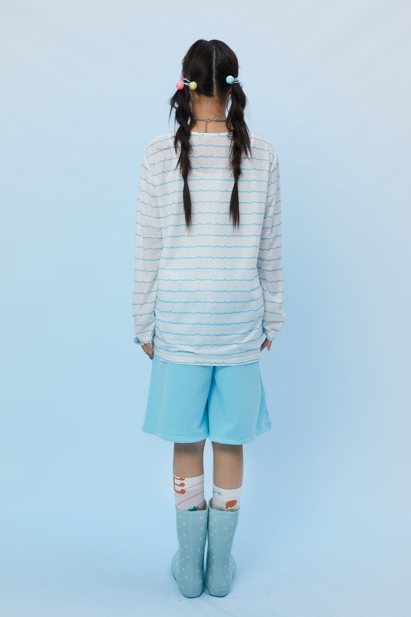 Frufru Starfruit Cartoon Print T-Shirt | Long Sleeve Kawaii Harajuku Top shirt frufru